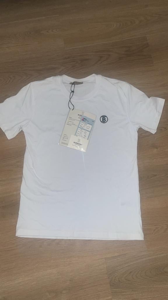 Burberry shirt, Ophalen of Verzenden, Nieuw, Maat 46 (S) of kleiner, Wit
