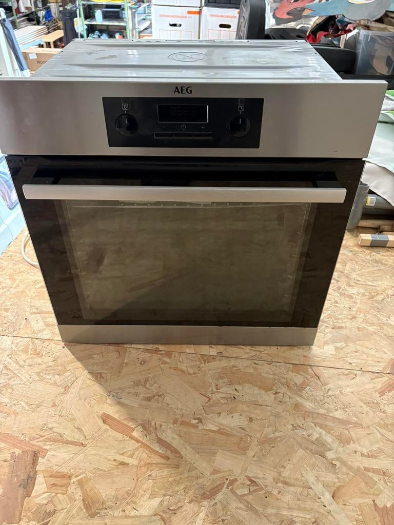 AEG inbouw oven, Witgoed en Apparatuur, Ovens, Ophalen, Oven, Hete lucht, 60 cm of meer