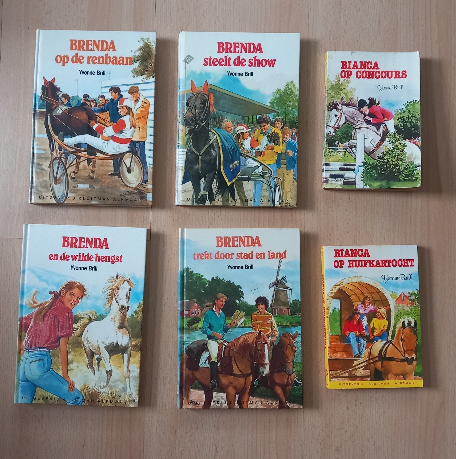 Boeken Bianca Brenda paarden Yvonne Brill Kluitman, Ophalen of Verzenden, Gelezen, Yvonne Brill, Fictie
