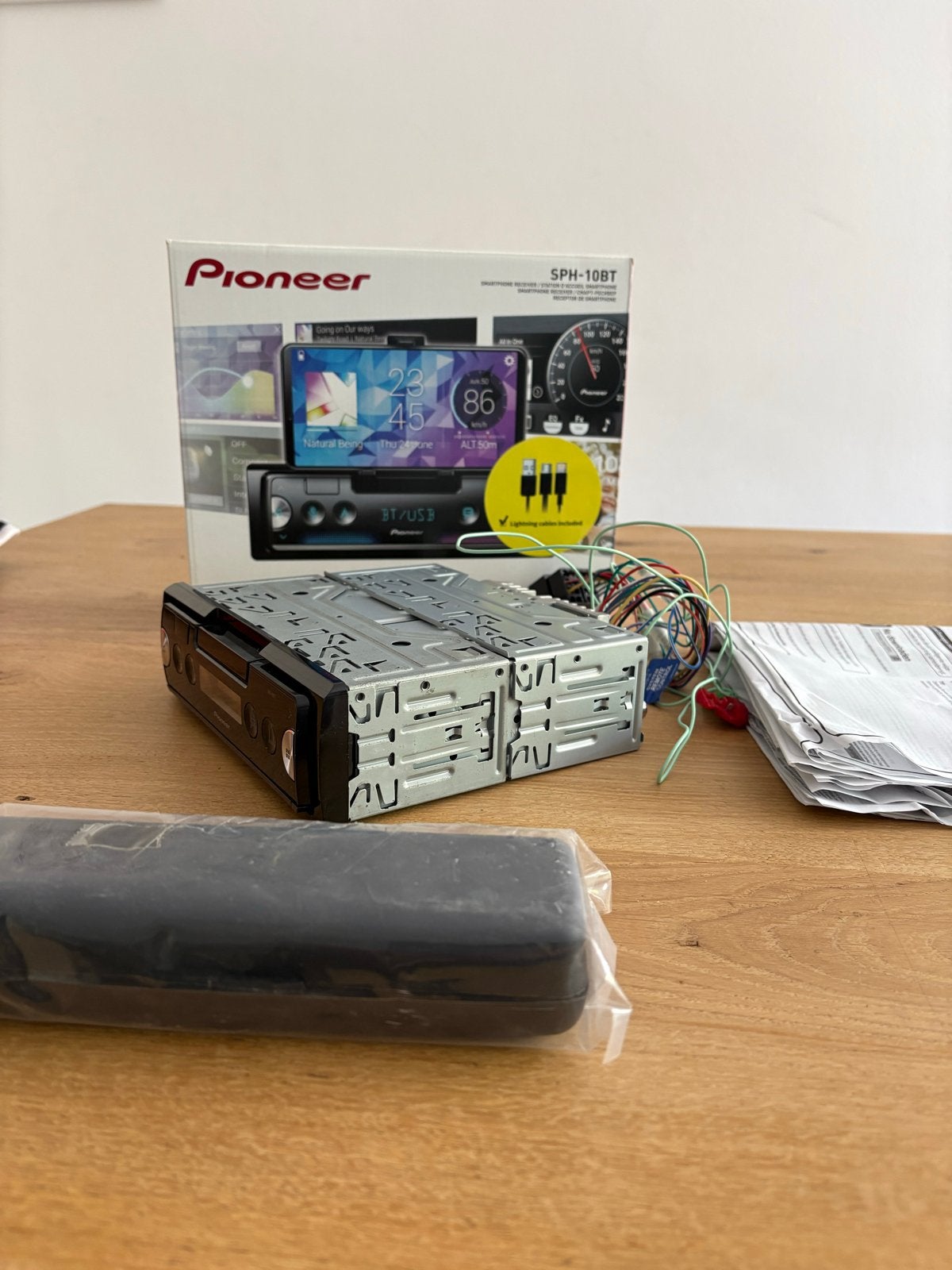 Pioneer SPH-10BT Autoradio met Bluetooth en Smartphone Conne, Ophalen of Verzenden, Zo goed als nieuw
