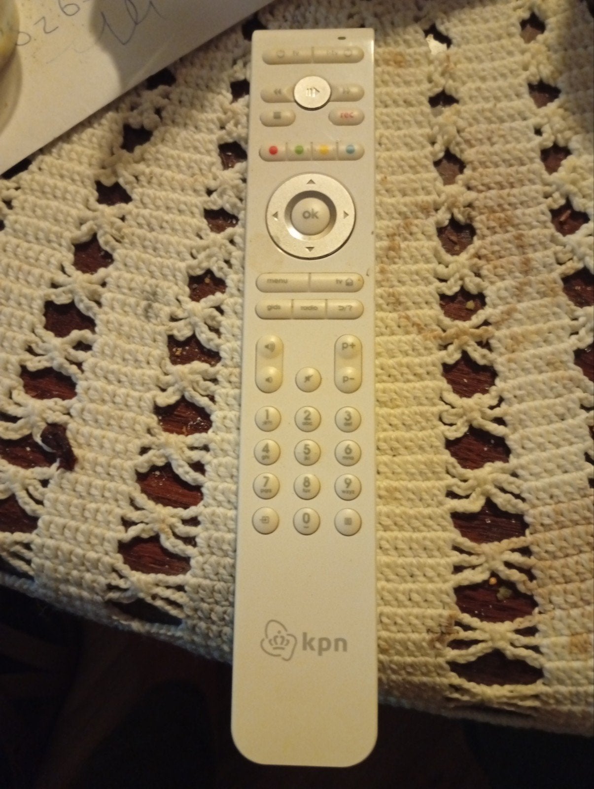 KPN afstandsbediening voor TV en ontvanger, Audio, Tv en Foto, Afstandsbedieningen, Ophalen of Verzenden, Gebruikt, Origineel