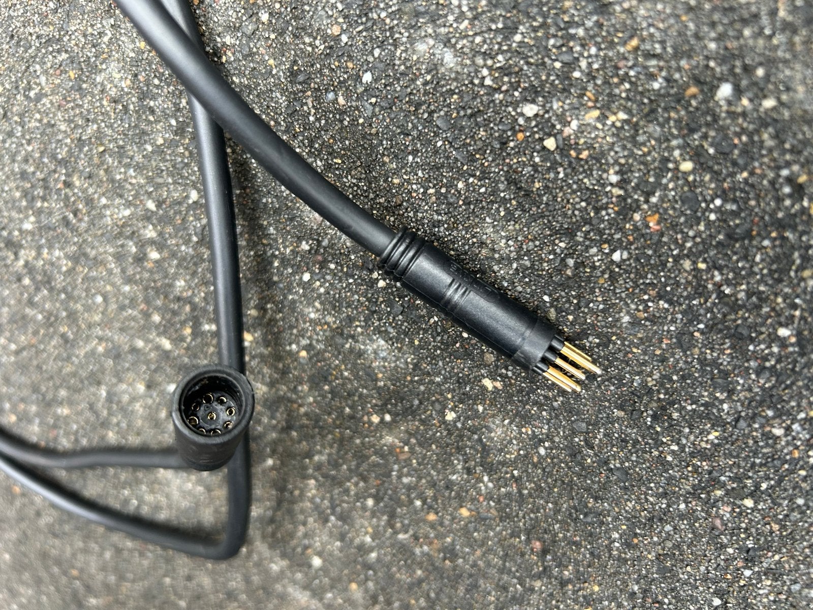 Zwarte Verleng Kabel voor Motor, Ophalen of Verzenden, Gebruikt