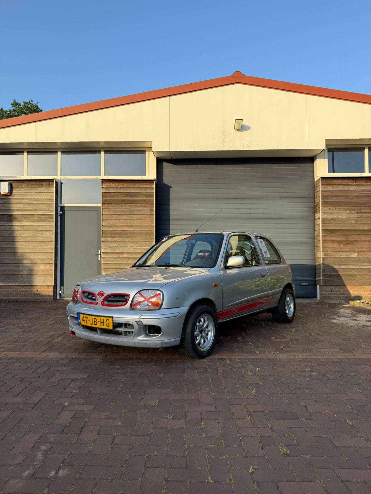 Nissan Micra 1.4 82 PK “Track Weapon” K11 Circuitauto Gizfab, Voorwielaandrijving, Stof, 4 cilinders, 840 kg