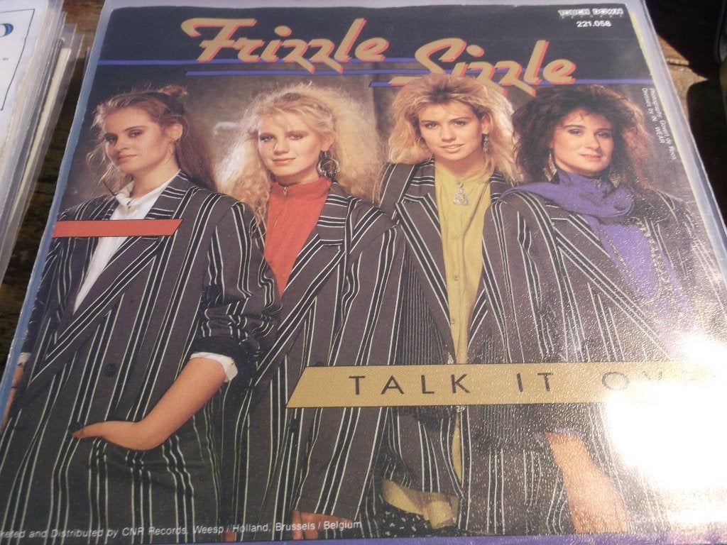 frizzle sizzle Talk it over 57, Cd's en Dvd's, Vinyl Singles, Ophalen of Verzenden, Gebruikt, 7 inch, Pop