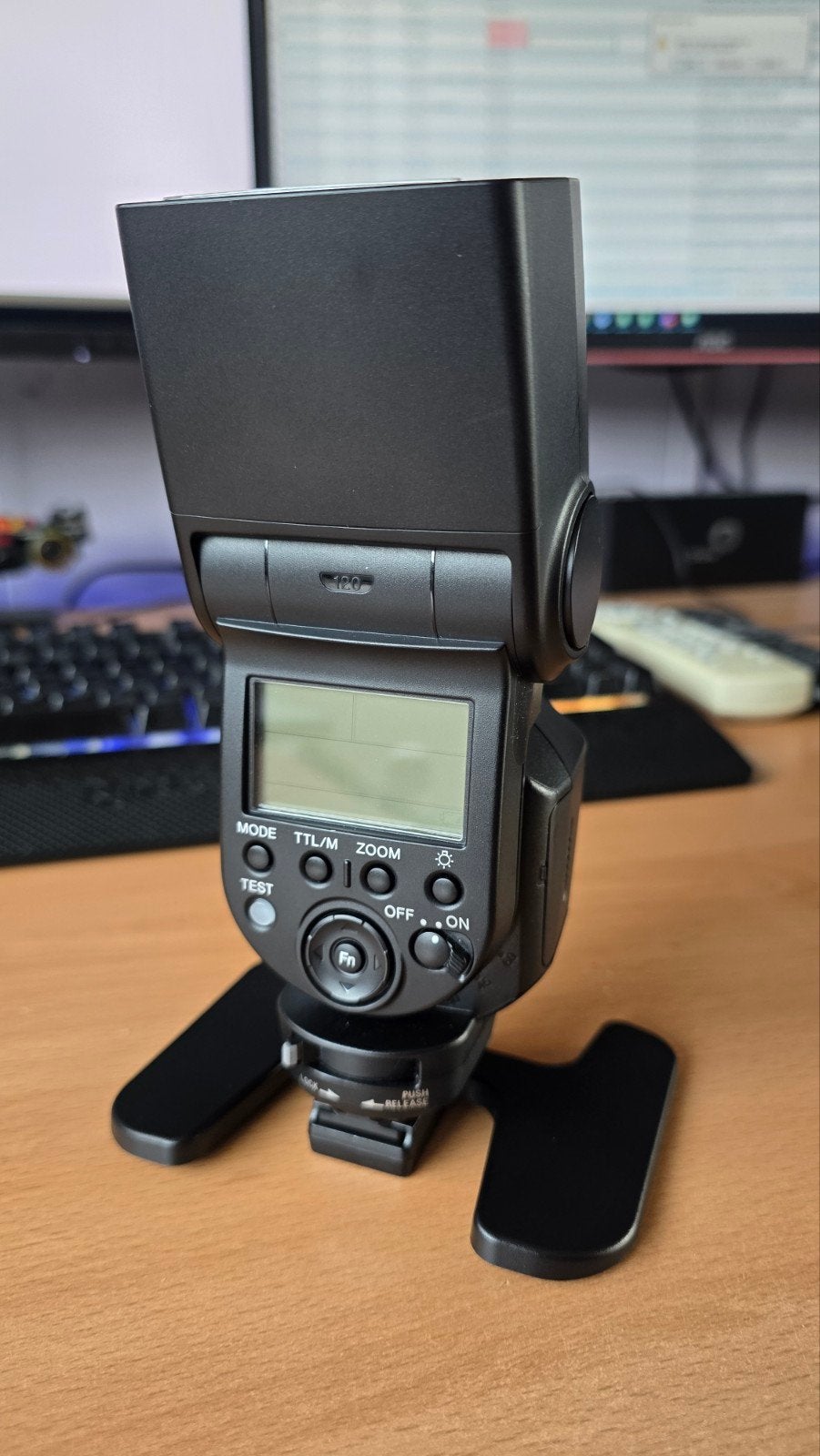 Sony HVL-F43M Externe Flitser voor Sony Camera's, Audio, Tv en Foto, Externe flitser, Ophalen of Verzenden, Zo goed als nieuw