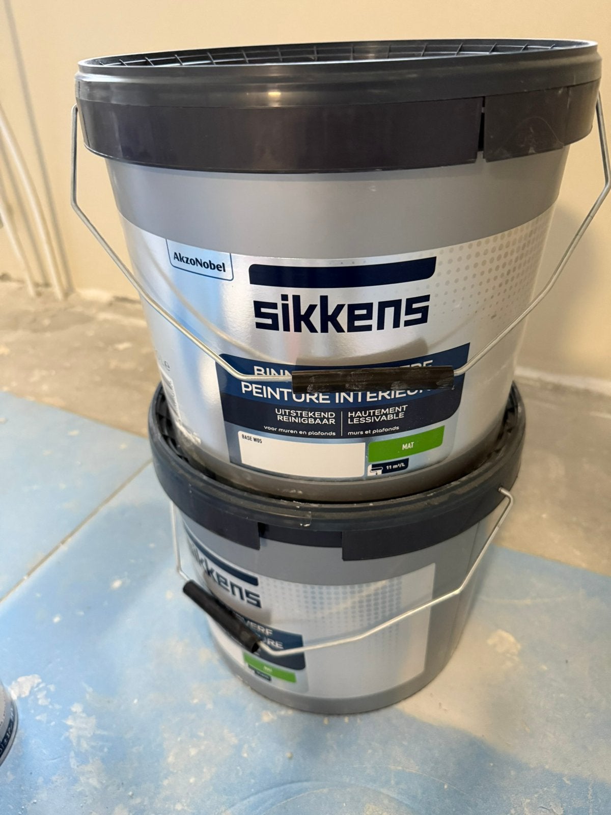 Sikkens binnen muur verf 10 Liter, Ophalen, Overige kleuren, Nieuw, Verf