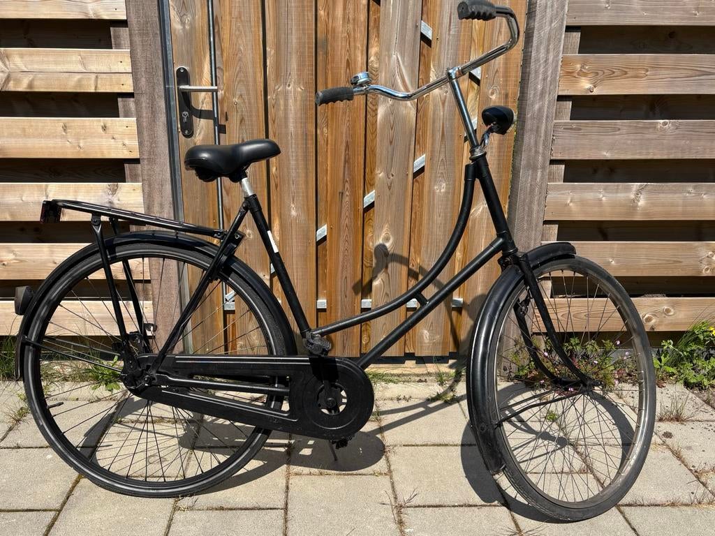 Eenvoudige tweedehands omafiets, 180cm, afhalen, Fietsen en Brommers, Fietsen | Dames | Omafietsen, 56 cm of meer, Ophalen of Verzenden