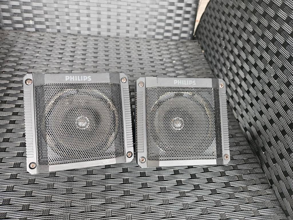 Philips Autoboxen 30 Watt Opbouw Car Speakers, Auto diversen, Ophalen of Verzenden, Gebruikt