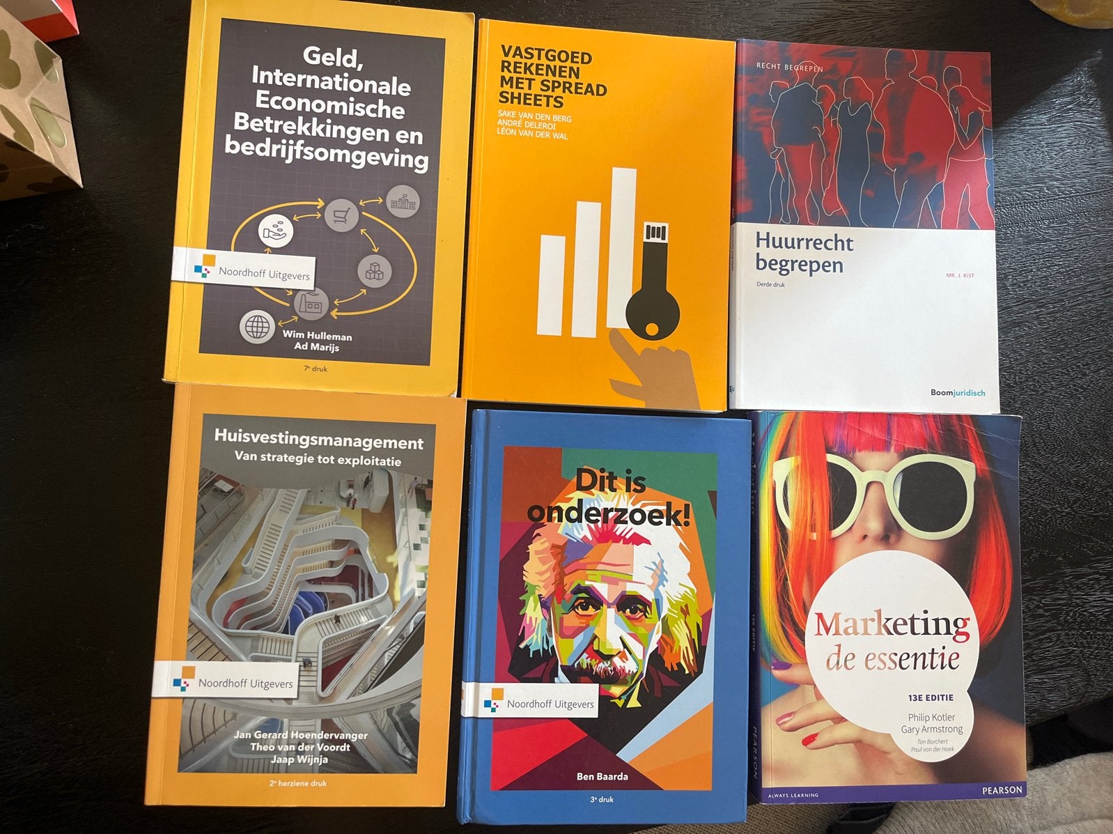 Studieboeken Vastgoedkunde - Compleet Pakket, Boeken, Studieboeken en Cursussen, Ophalen of Verzenden, Gamma, Gelezen, HBO