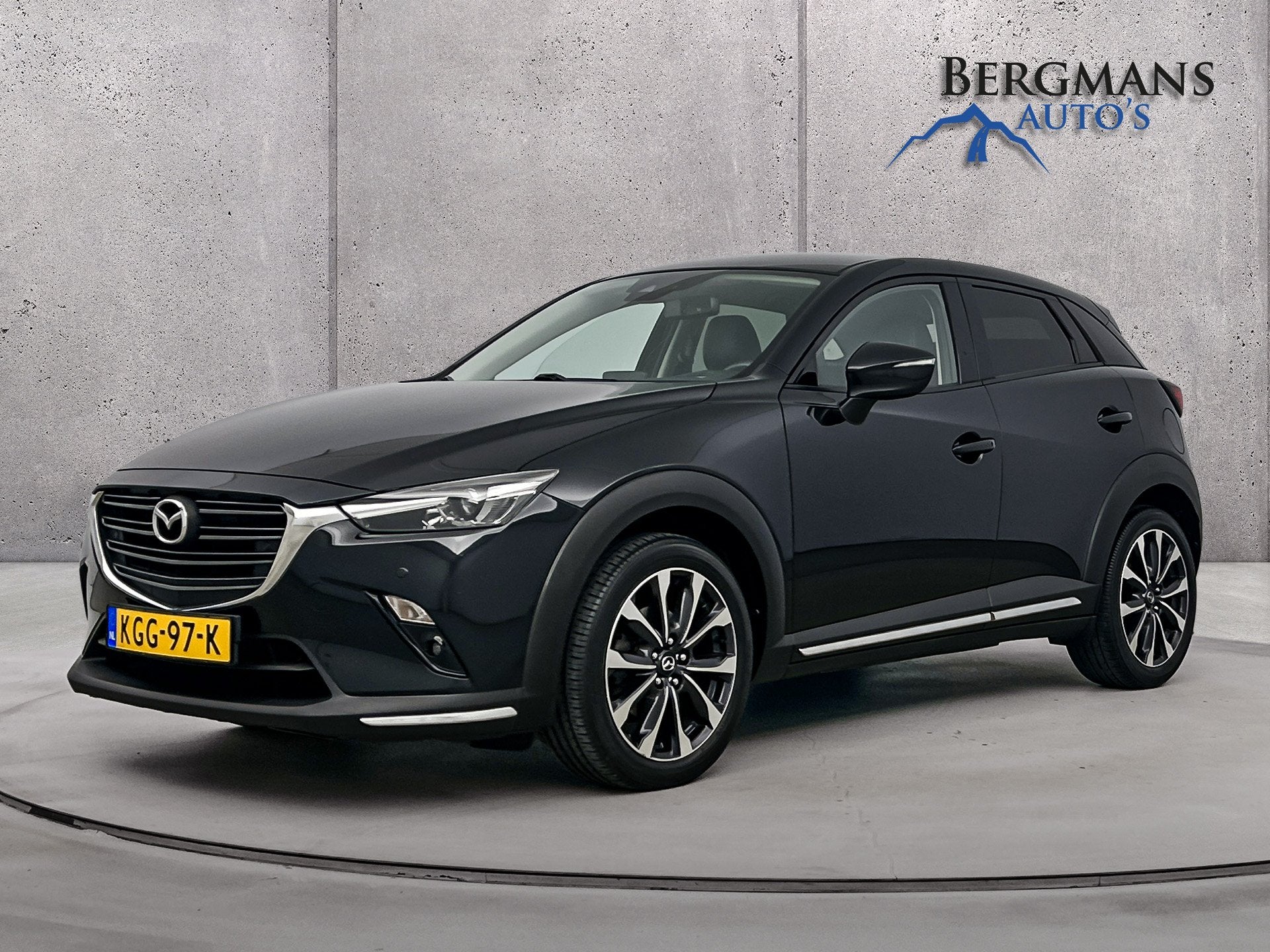 Mazda CX-3 2.0 SkyActiv-G 120 SkyLease GT // LEDER // STOELV, Auto's, 1998 cc, Gebruikt, 4 cilinders, 1192 kg