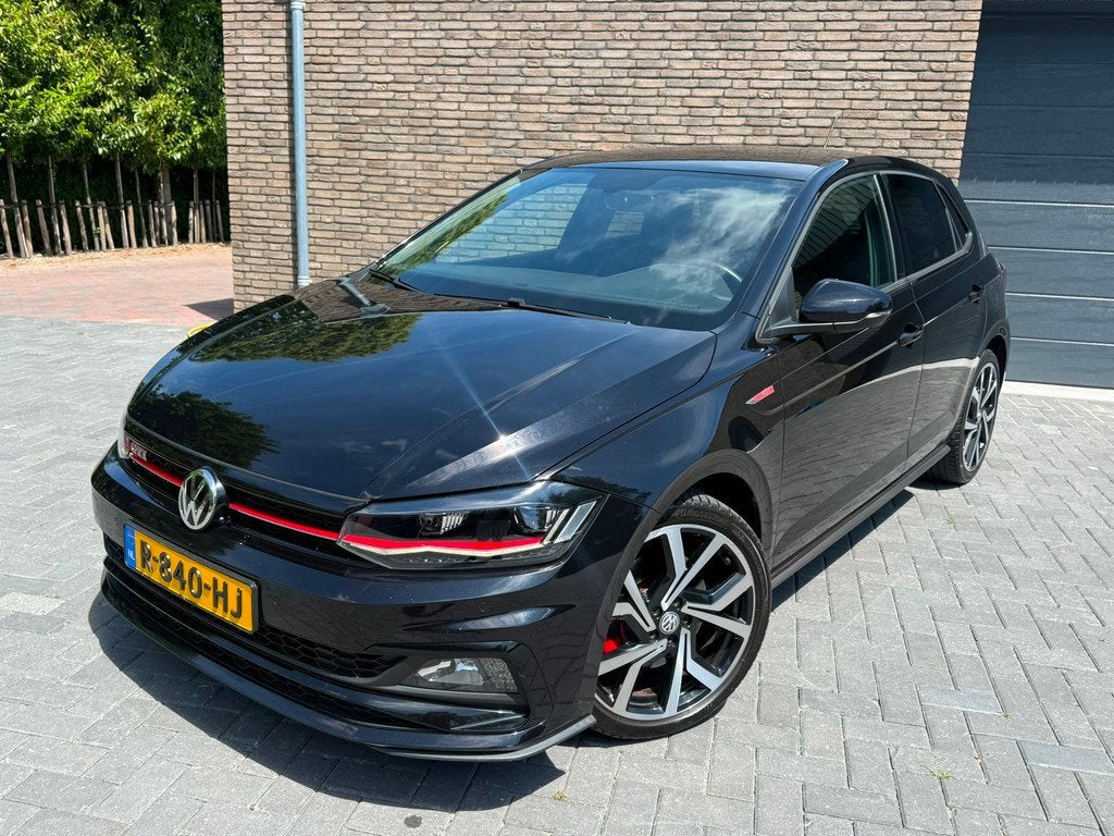 Volkswagen Polo 2.0 TSI GTI, NIEUWSTAAT!, Digital Dashboard,, Auto's, Gebruikt, 4 cilinders, 1984 cc, Zwart