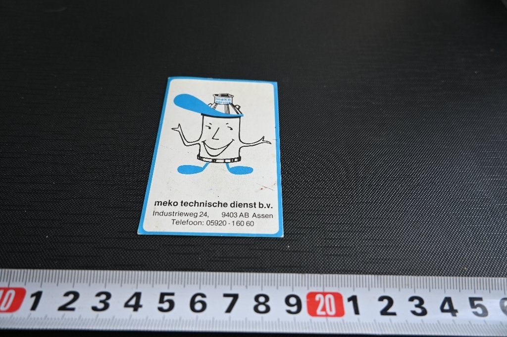 sticker Assen MEKO Technische dienst bv, Ophalen, Zo goed als nieuw