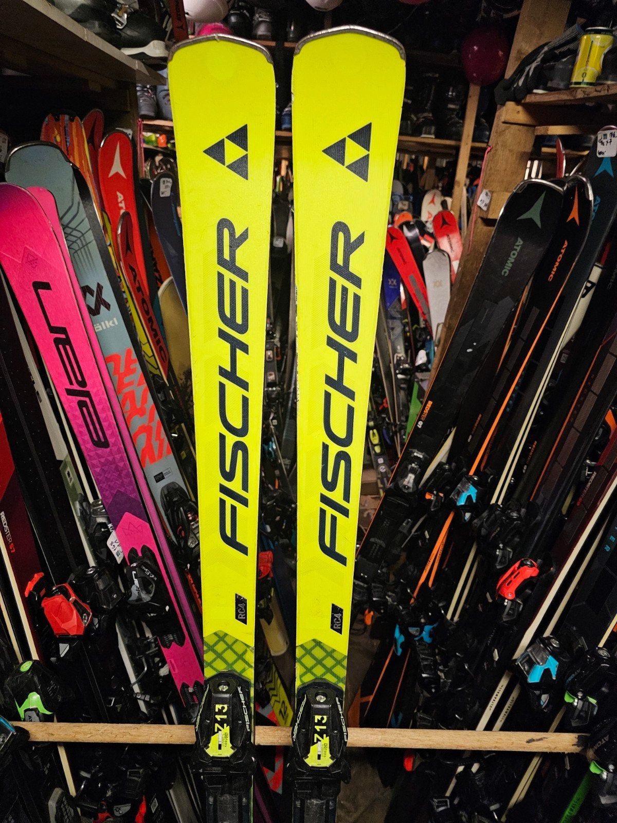 175cm FISCHER RC4 RC race platen np 1000€, 160 tot 180 cm, Ophalen of Verzenden, Carve, Skiën