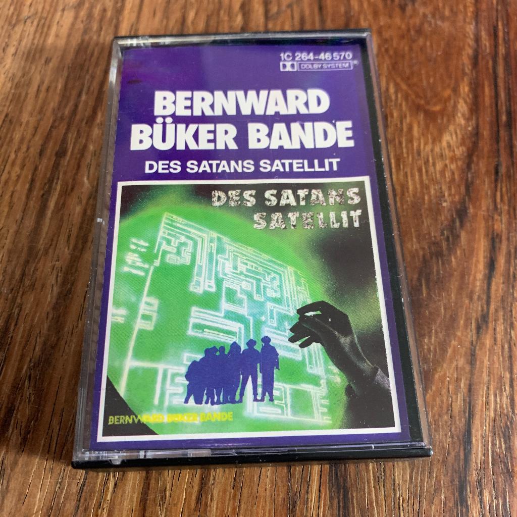 Bernward Büker Bande – Satans Satellit CASSETTE '82 New Wave, 1 bandje, Ophalen of Verzenden, Zo goed als nieuw, Origineel