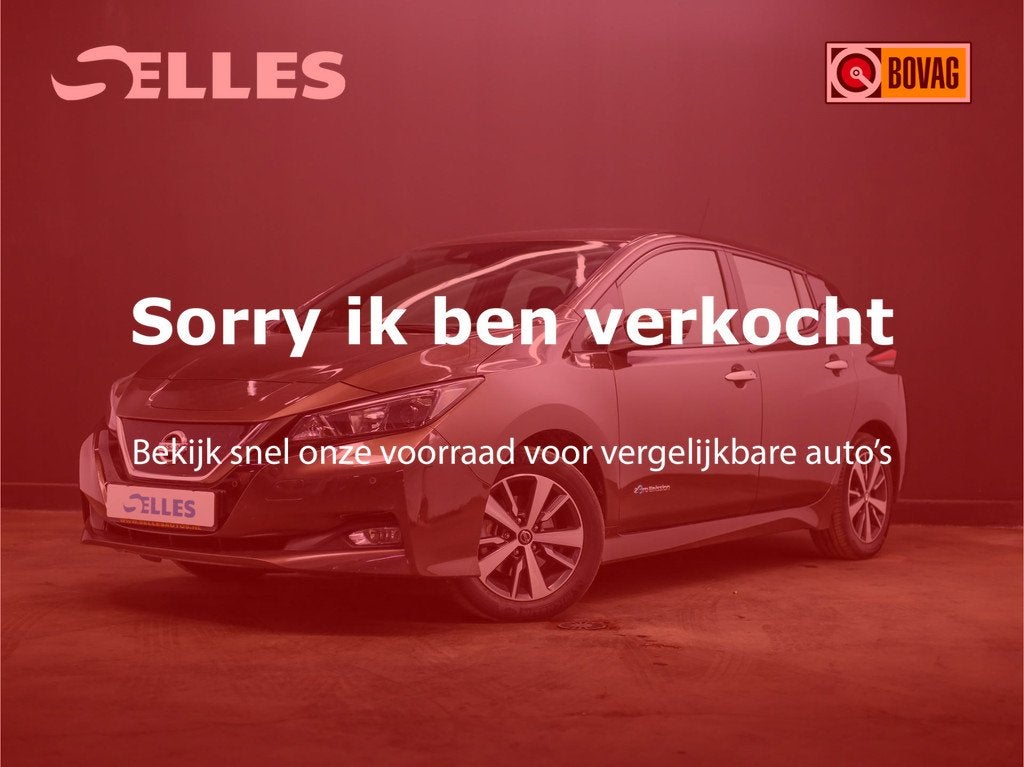 Nissan LEAF | Acenta 40 kWh | SOH 91% | Adaptive cruise cont, Auto's, Nissan, Stof, Gebruikt, Zwart, Parkeersensor