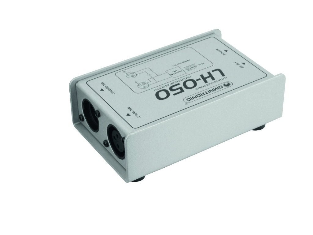 OMNITRONIC LH-050 Phantom Power Adapter, ., Overige typen, Nieuw, Ophalen of Verzenden