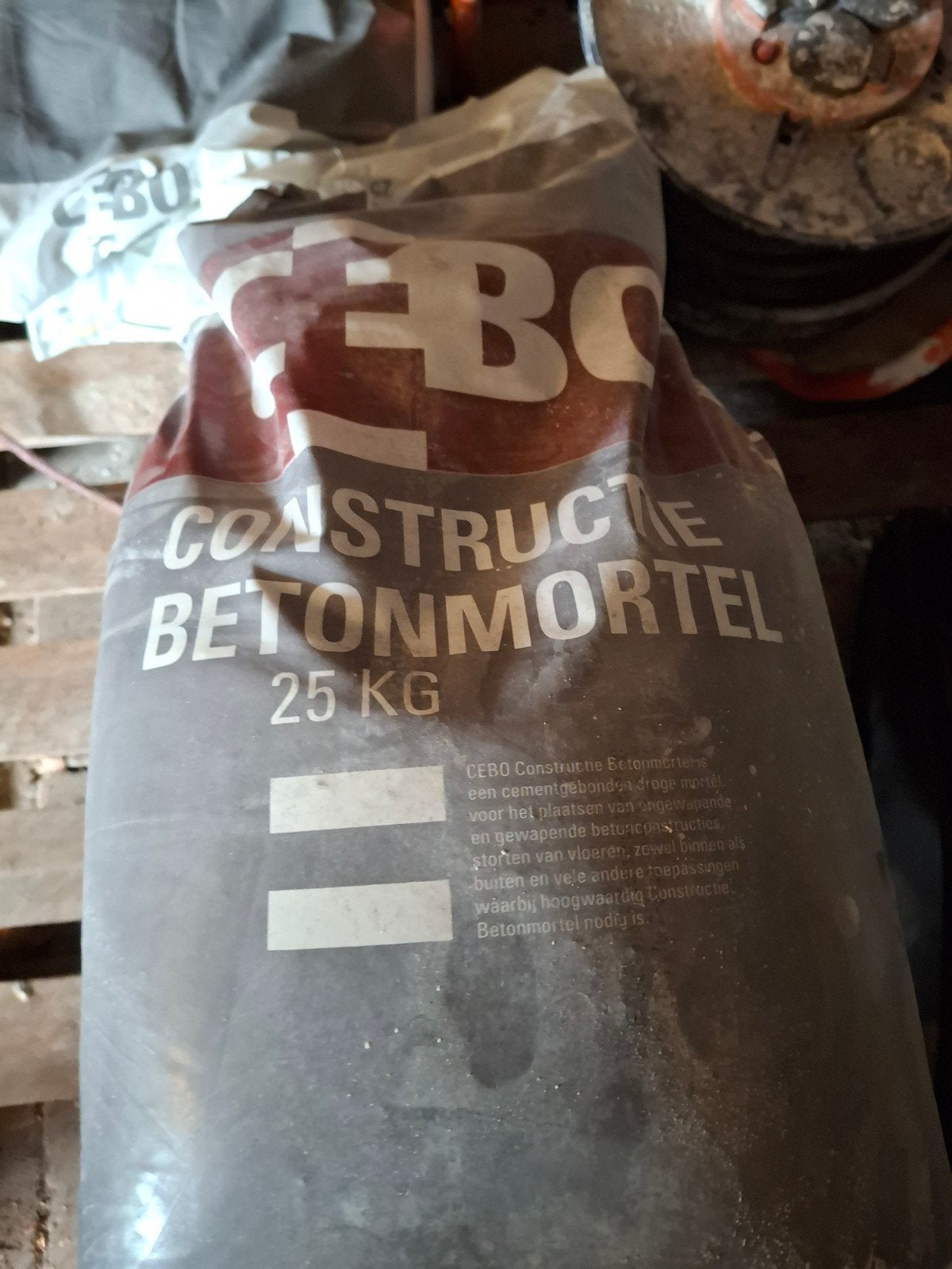 3 zak CEBO constructie betonmortel, Doe-het-zelf en Verbouw, Ophalen