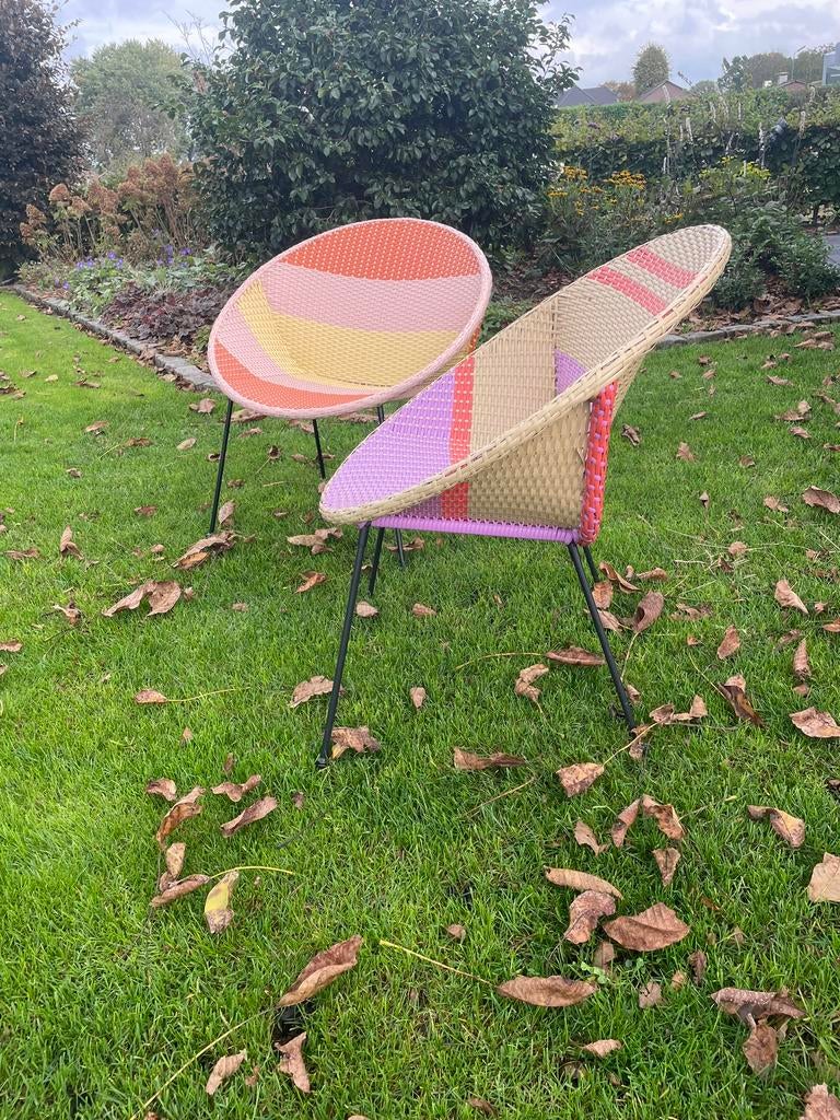 Fleurige buiten tuinstoelen, Ophalen, Nieuw, Kunststof