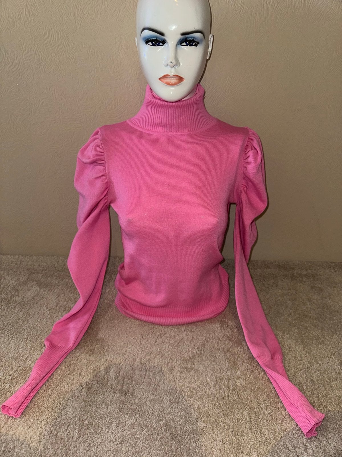 Roze coltrui met pofmouwen - Cherry Koko, Kleding | Dames, Ophalen of Verzenden, Zo goed als nieuw, Maat 36 (S), Roze