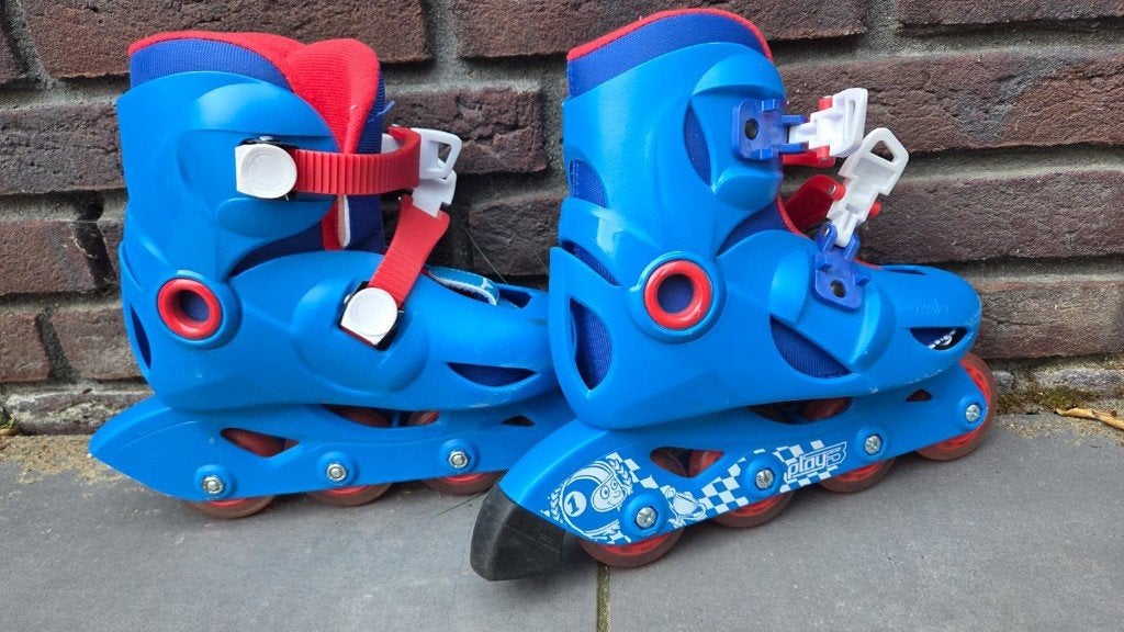 Kinderskates Play3 Blauw, Ophalen, Kinderen, Verstelbaar, Gebruikt