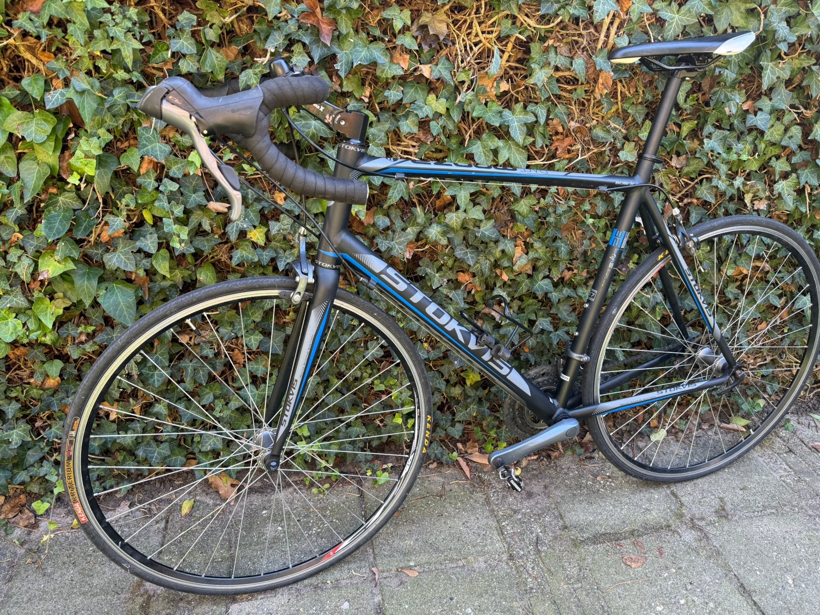 Racefiets stokvis, Aluminium, Zo goed als nieuw, Meer dan 20 versnellingen, Ophalen