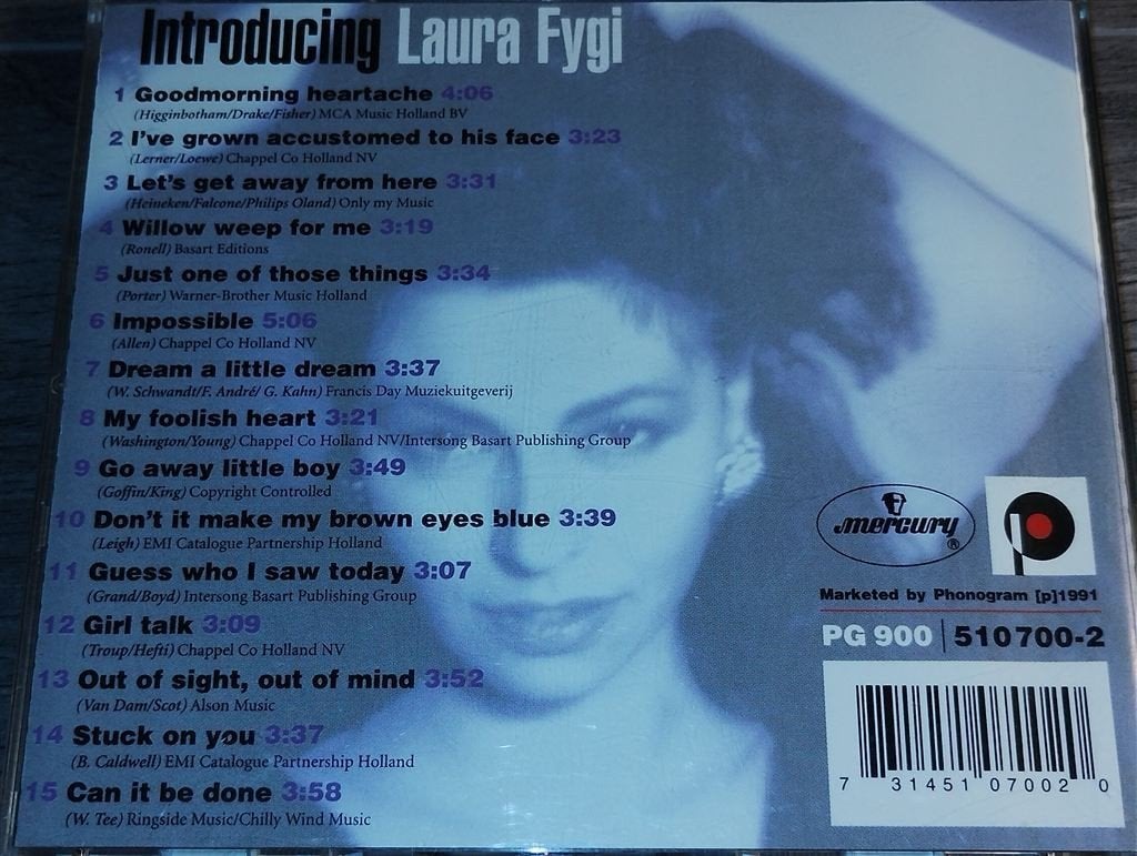 Laura Fygi - Introducing, Ophalen of Verzenden, Zo goed als nieuw