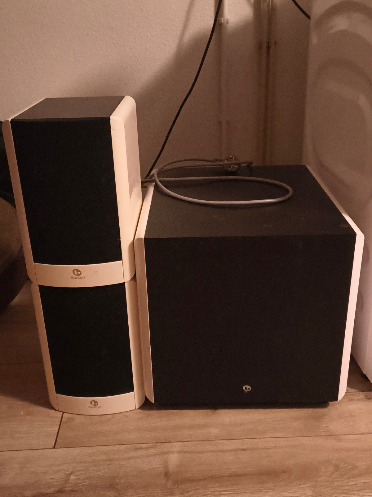 Complete Boston Acoustics 2.1 set, Ophalen, Subwoofer, Overige merken