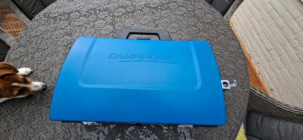 Gasbarbecue campingaz, Ophalen, Zo goed als nieuw, Campinggaz