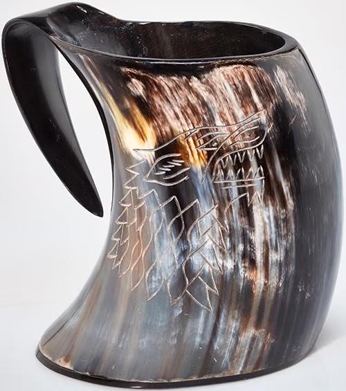 Viking drink bekers - Viking mok - Vikings - Hoorn beker, Cave & Garden, Verzenden, Nieuw, Kouwe Hoek 1B, Waddinxveen
