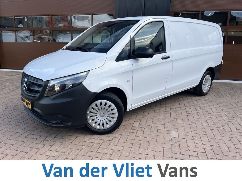 Mercedes-Benz Vito 114 CDI 136pk E6 Lang 3p L2 Lease €372, Auto's, Gebruikt, Euro 6, 4 cilinders, Wit