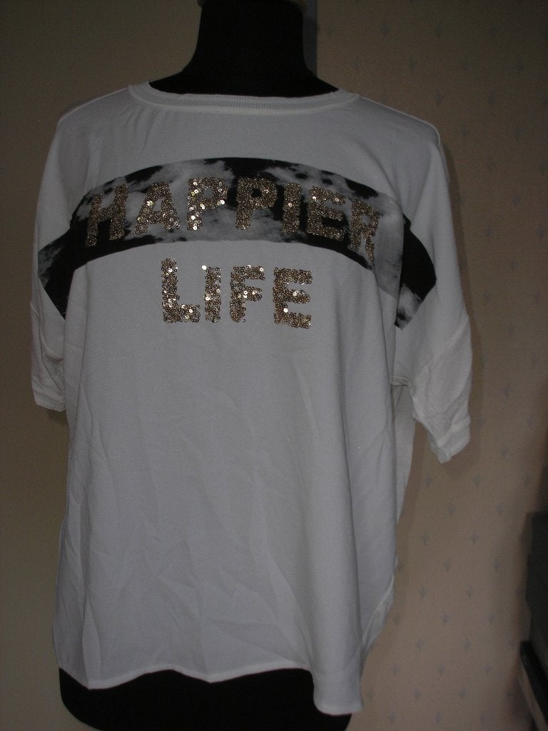 008 Nieuw shirt van Margittes in maat 40, Kleding | Dames, T-shirts, Maat 38/40 (M), Verzenden, Wit, Nieuw