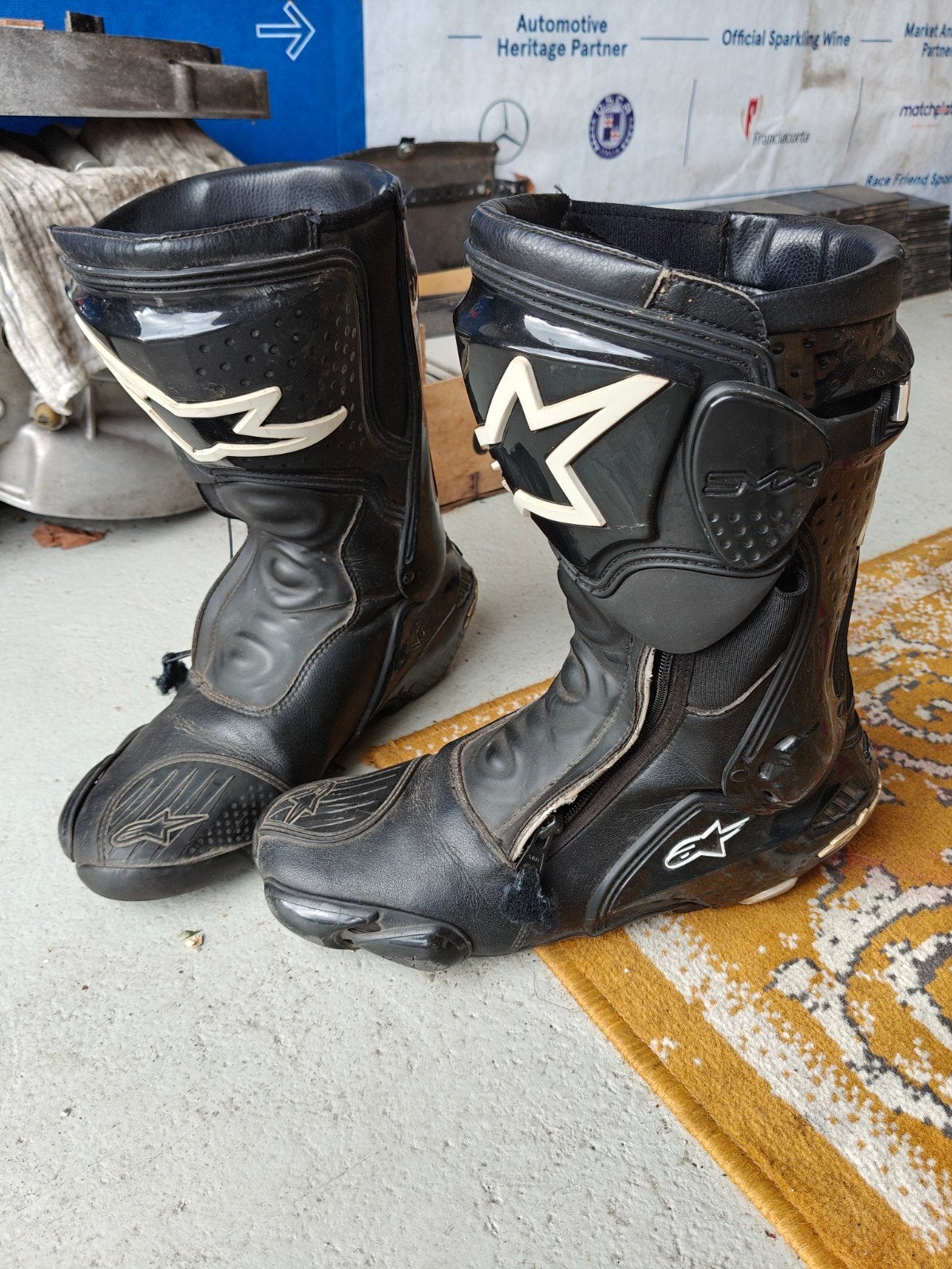 Alpinestars Supertech SMX-PLUS 44 motorlaarzen - race, Motoren, Kleding | Motorkleding, Dames, Ophalen of Verzenden, Alpinestars