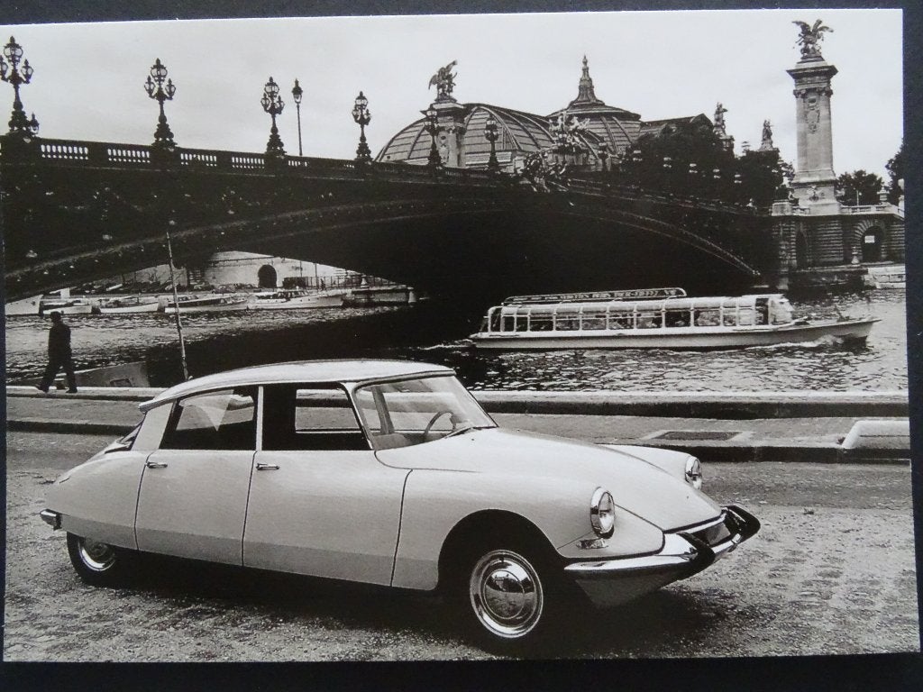 Citroën DS 19 / Grand Palais / Paris, Ophalen of Verzenden, 1960 tot 1980, Ongelopen, Voertuig