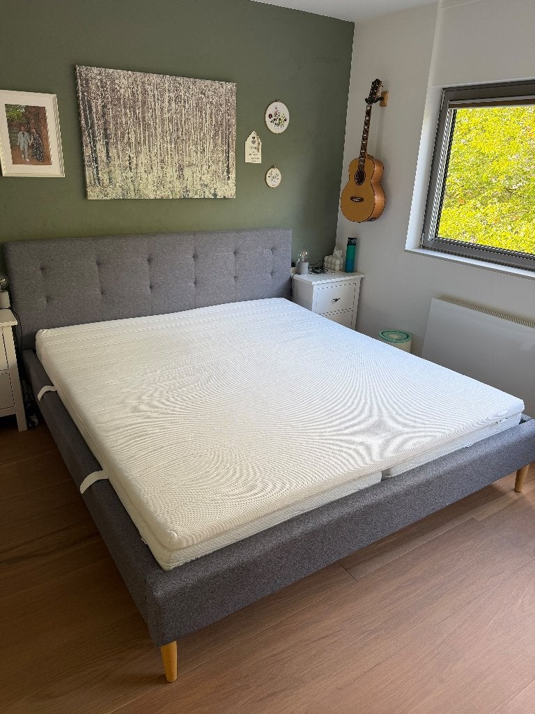 Matress topper IKEA 180 x 200cm, Ophalen, Gebruikt, Tweepersoons, Matras