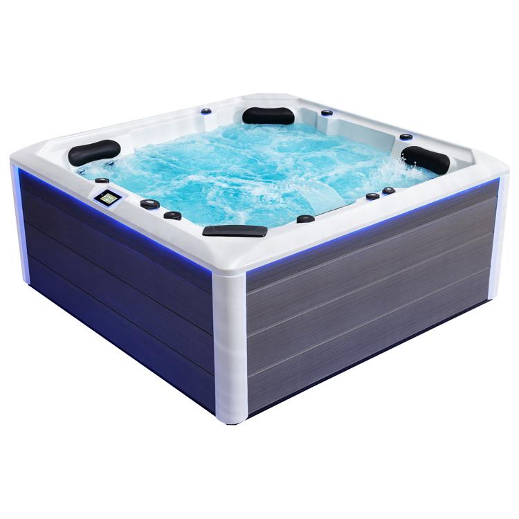 LUXE JACUZZI 212X212 | 71 JETS | WELLNESS VOOR THUIS, Tuin en Terras, Bubbelbaden en Hottubs, Info@inner-stillness.nl, Afdekzeil