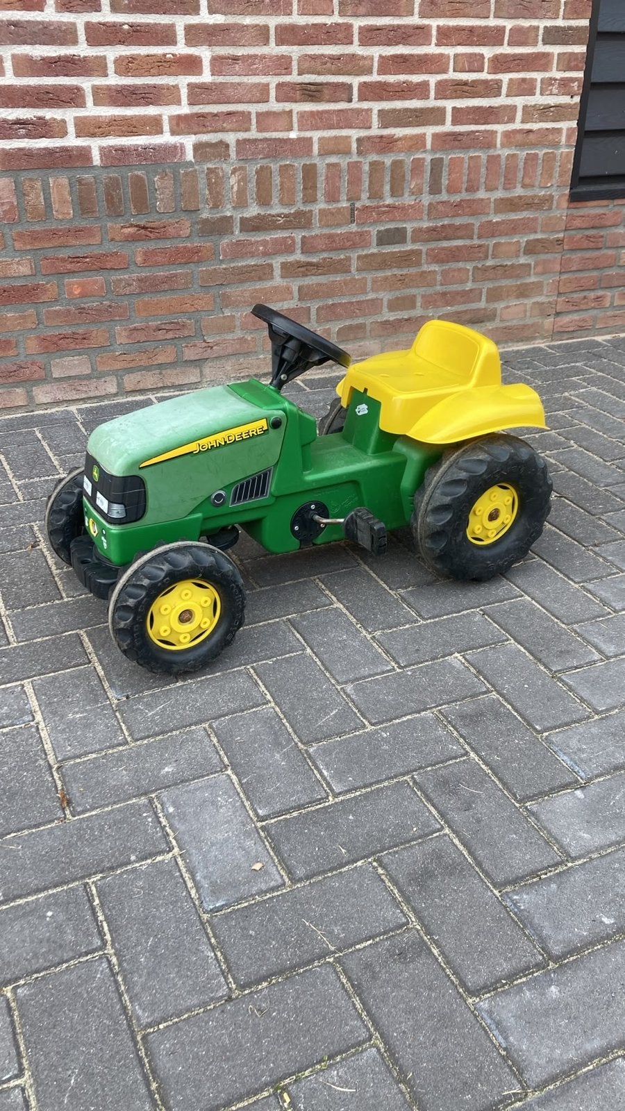 John Deere traptractor voor kinderen, Ophalen of Verzenden, Gebruikt, Trapvoertuig