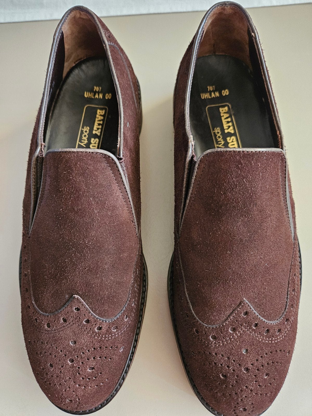 Nieuw (99,99): bruin leer/suede schoenen mt 42 Rally Suisse, Ophalen of Verzenden, Nieuw, Bruin