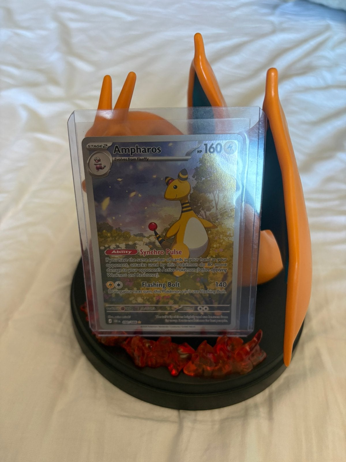 Ampharos full art #90, Ophalen of Verzenden, Nieuw, Losse kaart