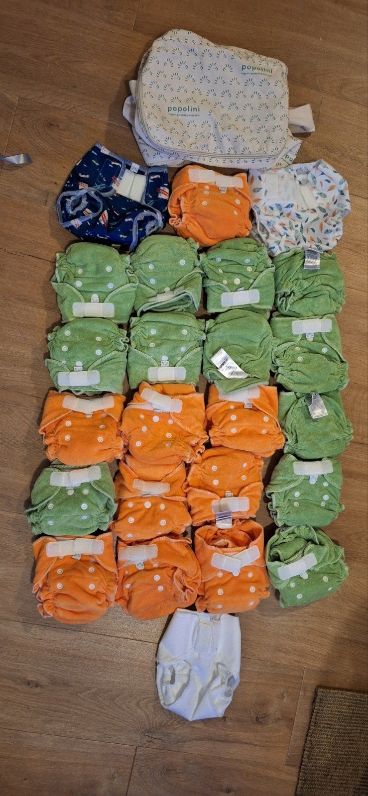 Grote set wasbare luiers (Popolini), Ophalen of Verzenden, Nieuw