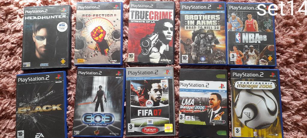 ps2 gamesx10 set14, Spelcomputers en Games, Games | Sony PlayStation 2, Gebruikt, Sport, 1 speler, Vanaf 3 jaar, Ophalen of Verzenden