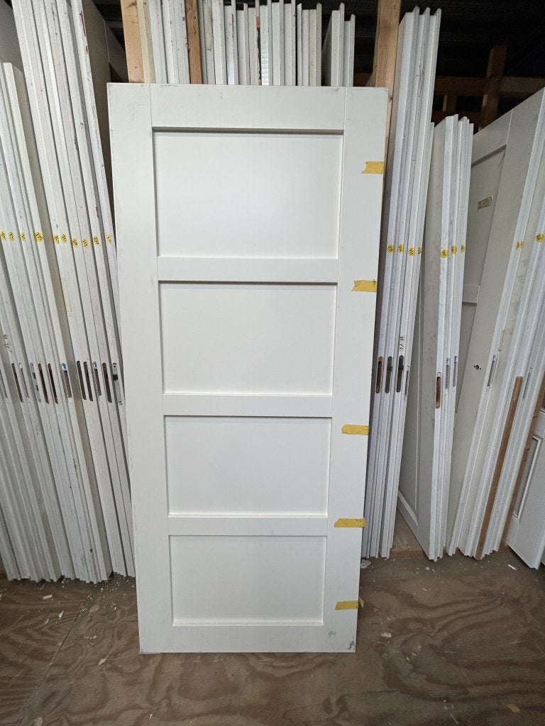 Deur binnendeur opdek (nummer 758) 88 x 211,5 cm, 80 tot 100 cm, Binnendeur, Niet ingevuld, Nieuw
