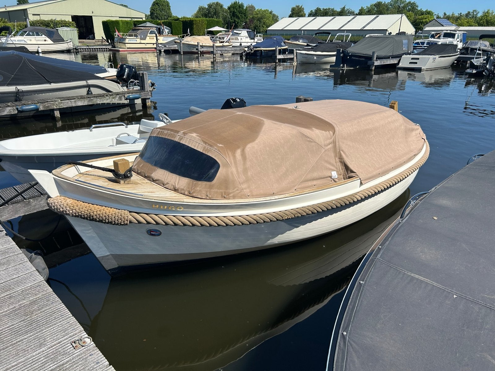 Van wijk 550 uit 2008, Binnenboordmotor, Diesel, 2 m, Polyester