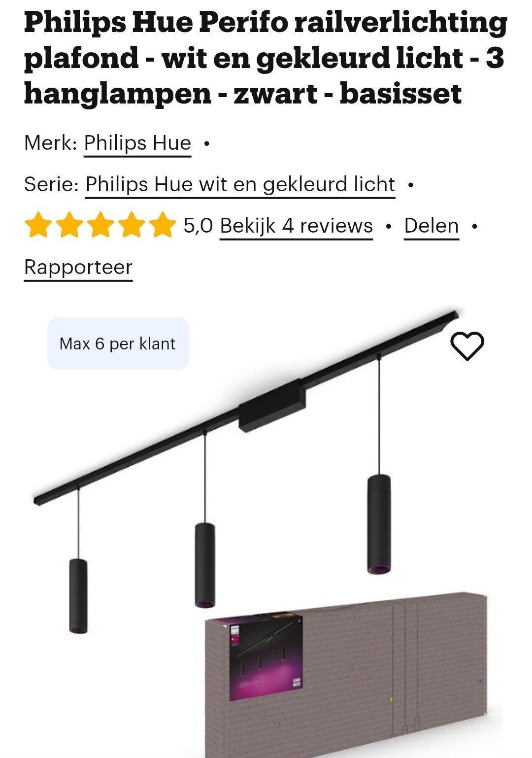 hue perifo, Ophalen of Verzenden