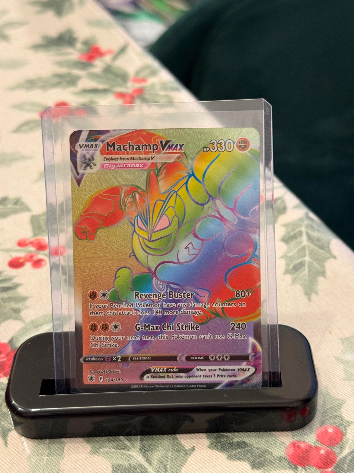 Machamp VMAX #194, Ophalen of Verzenden, Nieuw, Losse kaart