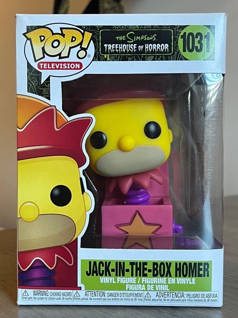 Jack-In-The-Box Homer #1031 - Simpsons: Treehouse of Horror, Verzamelen, Ophalen of Verzenden, Nieuw