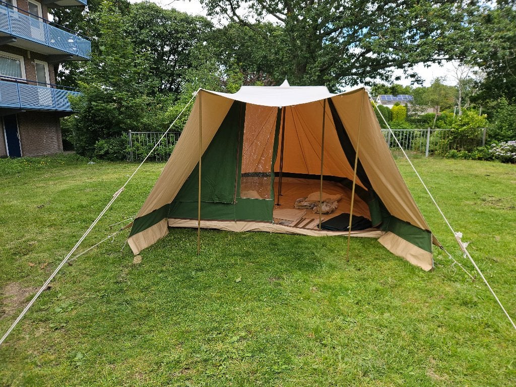 ESVO Stolp 400 Deluxe 4 persoonstent, Caravans en Kamperen, Tenten, Ophalen, Zo goed als nieuw, Tot en met 4