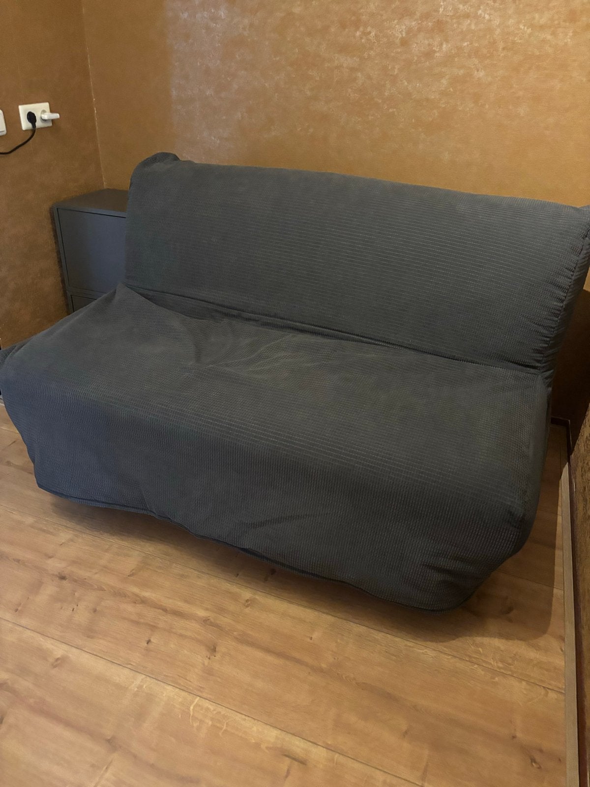 IKEA LYCKSELE LÖVÅS slaapbank 140x190 met dik matras, Huis en Inrichting, Slaapkamer | Slaapbanken, Ophalen, Tweepersoons, Zo goed als nieuw