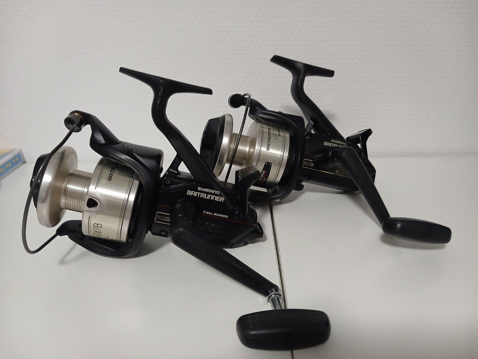 2 x Shimano baitrunner 4500 B, Ophalen, Gebruikt, Molen