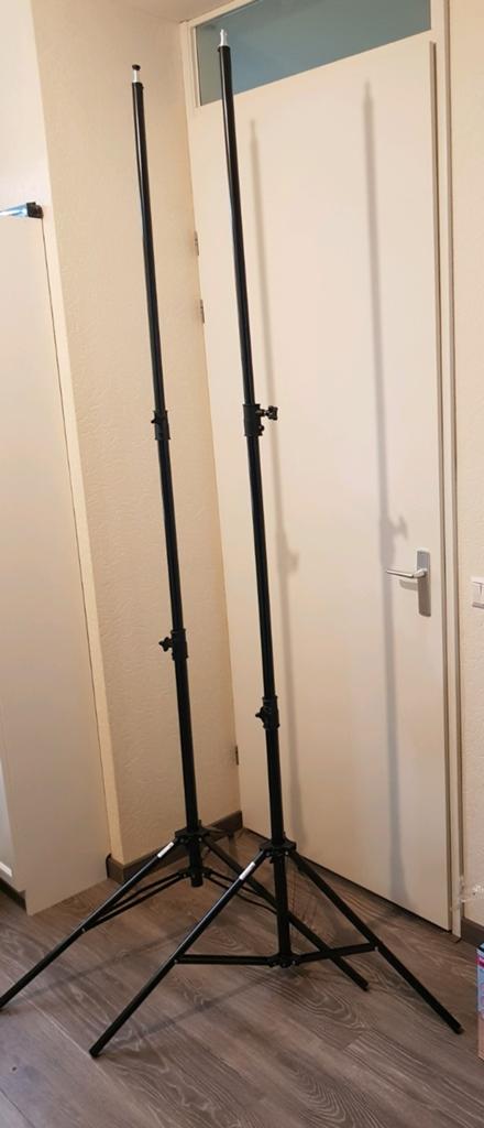 2x Falcon Eyes i-2601/m lampenstatief, Ophalen, Zo goed als nieuw, 175 cm of meer, Driepoot