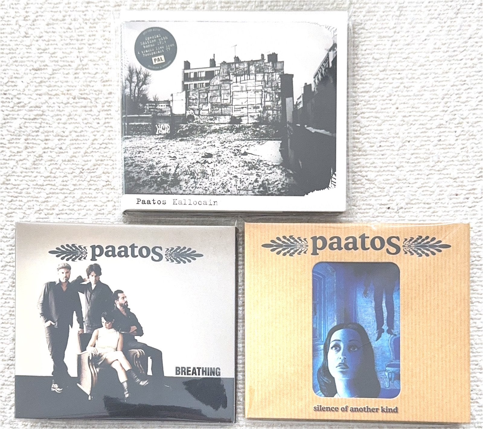 PAATOS, 3 cd’s in 1 koop of los + nog 3 te koop, Prog., Progressive Rock, Verzenden, Zo goed als nieuw, Bonusmateriaal